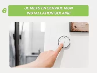 Mon - Je Mets En Service  Installation Solaire offre sur Yesss Electrique