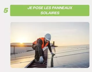 Je Pose Les Panneaux Solaires offre sur Yesss Electrique