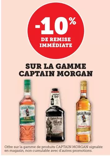 Captain Morgan - Sur La Gamme offre sur Super U