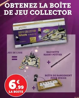 Obtenez La Boîte De Jeu Collector offre à 6,99€ sur Super U