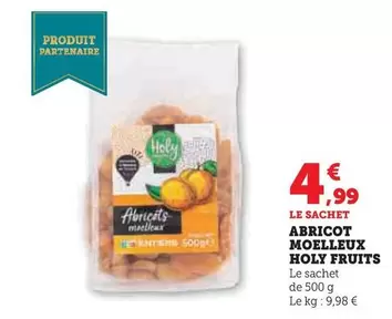 Holy Fruits - Abricot Moelleux offre à 4,99€ sur Super U