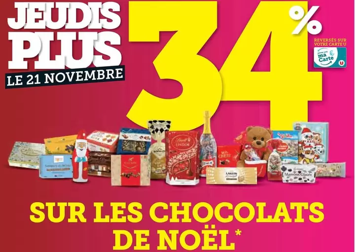 Sur Les Chocolats De Noel offre sur U Express