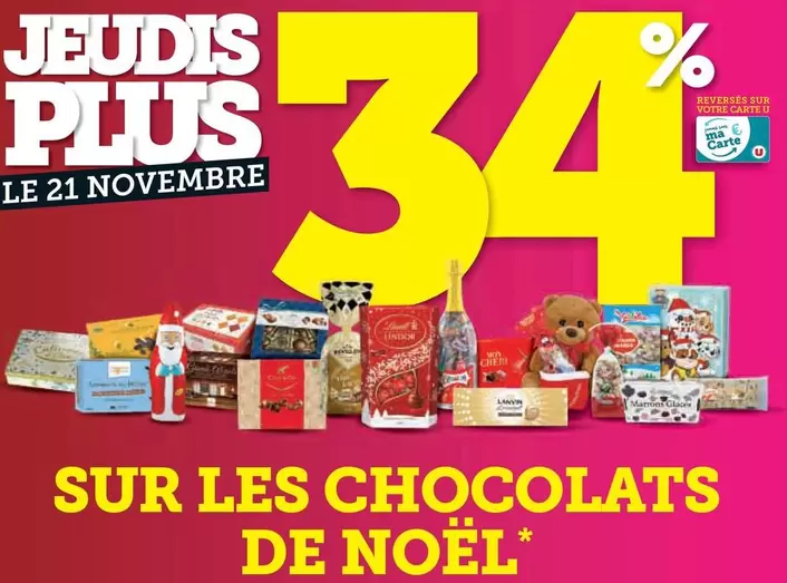 Sur Les Chocolats De Noel offre sur U Express