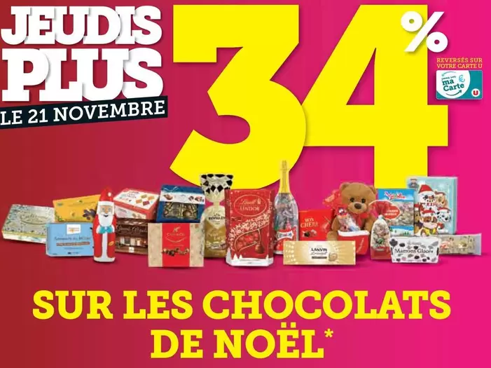 Sur Les Chocolats De Noel offre sur U Express