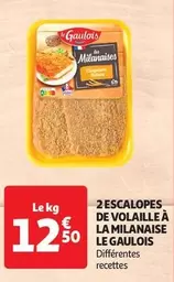 Le gaulois - 2 Escalopes De Volaille À La Milanaise offre à 12,5€ sur Auchan Hypermarché