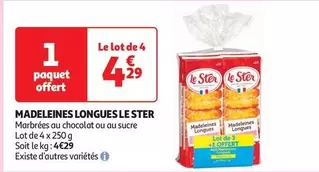 Le Ster - Madeleines Longues offre à 4,29€ sur Auchan Hypermarché