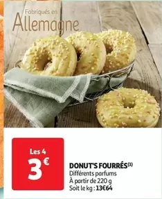 Donut'S Fourres offre à 3€ sur Auchan Supermarché