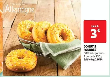 Donut'S Fourrés offre à 3€ sur Auchan Hypermarché