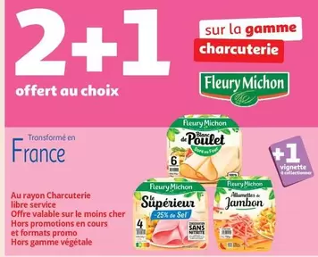 Fleury Michon - Sur La Gamme Charcuterie offre sur Auchan Hypermarché