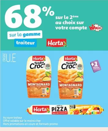 Herta - Sur La Gamme Traiteur offre sur Auchan Hypermarché