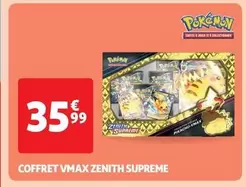 Pokemon - Coffret Vmax Zenith Supreme offre à 35,99€ sur Auchan Supermarché