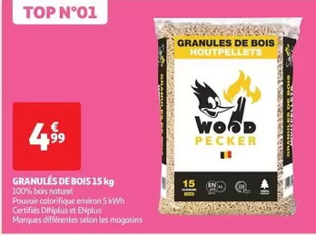 Granules De Bois offre à 4,99€ sur Auchan Supermarché