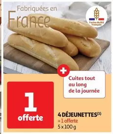 4 Déjeunettes offre sur Auchan Supermarché