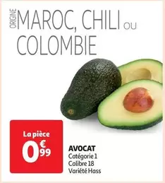 Avocat offre à 0,99€ sur Auchan Supermarché