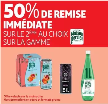 Maison Perrier - Sur La Gamme offre sur Auchan Supermarché