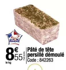 Pate De Tete Persille Démoulé offre à 8,55€ sur Promocash