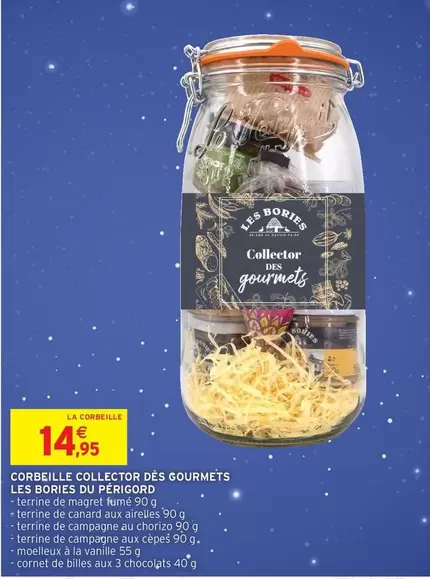 Canard - Corbeille Collicector Des Gourmets Les Bones Du Périgord offre à 14,95€ sur Intermarché Contact