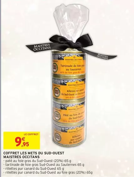 Canard - Coffret Les Mets Du Sud-ouest offre à 9,95€ sur Intermarché Contact