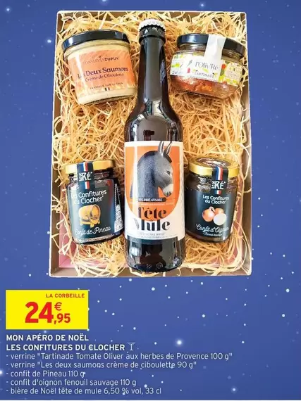 Mon Apéro De Noël offre à 24,95€ sur Intermarché Contact