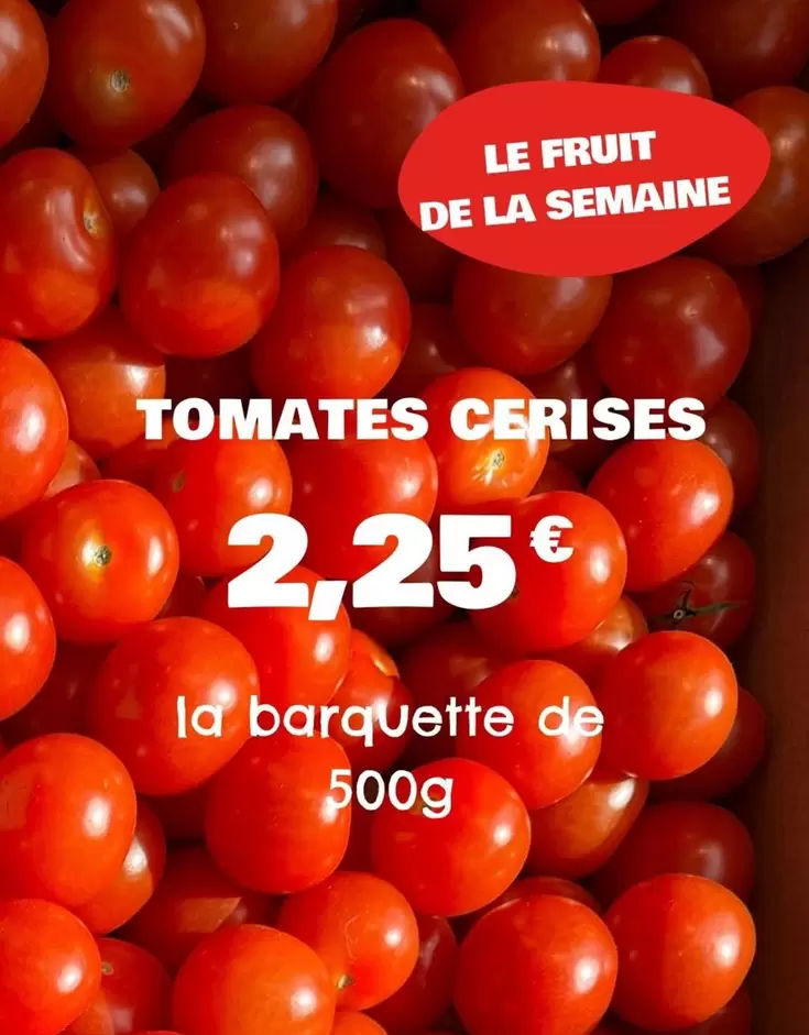 Tomate Cerise offre sur Nous anti gaspi