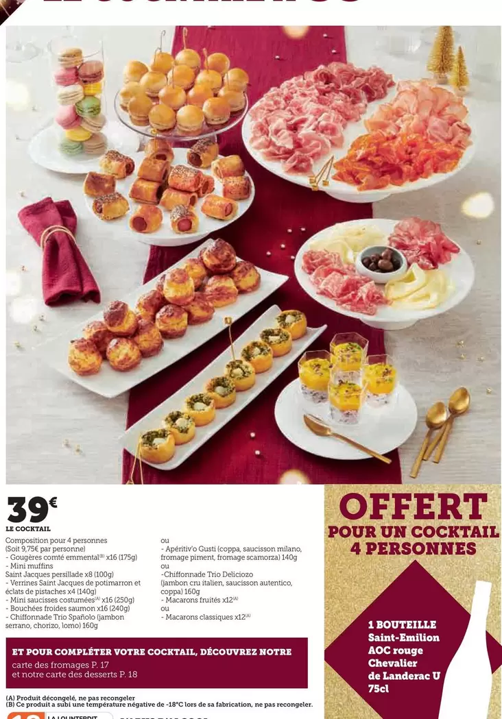 Lot 2 Boites De Rangement offre à 39€ sur Super U