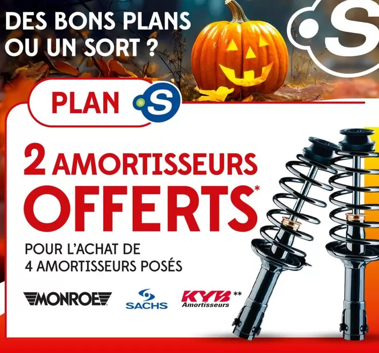 Sachs - Amortisseurs offre sur Point S