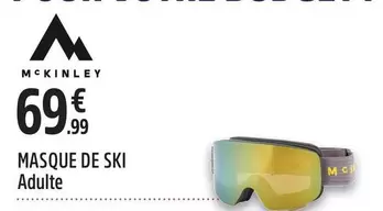 Masque De Ski Adulte offre à 69,99€ sur Intersport