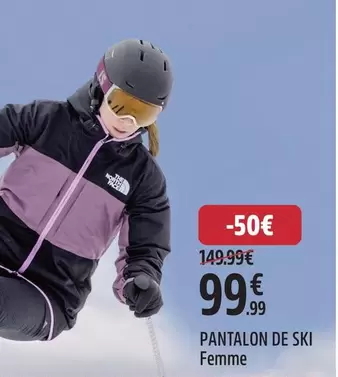 Pantalon De Ski Femme offre à 99,99€ sur Intersport