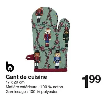 Gant De Cuisine offre à 1,99€ sur Zeeman