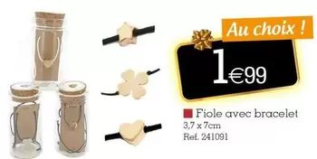 Fiole Avec Bracelet offre à 1,99€ sur KANDY