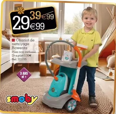 Rowenta - Chariot De Nettoyage offre à 29,99€ sur KANDY