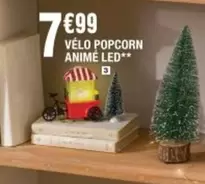 Velo Popcorn Animé Led offre à 7,99€ sur La Foir'Fouille