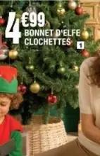 Bonnet D'elf Clochettes offre à 4,99€ sur La Foir'Fouille