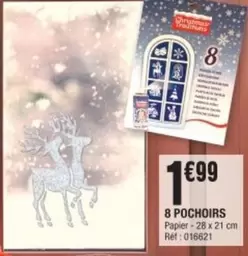 8 Pochoirs offre à 1,99€ sur La Foir'Fouille