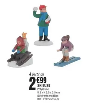 Skieuse offre à 2,99€ sur La Foir'Fouille