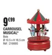 Carrousel Musical offre à 9,99€ sur La Foir'Fouille