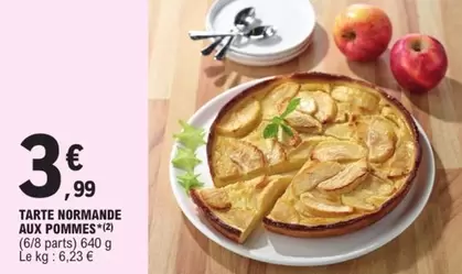 Tarte Normande Aux Pommes offre à 3,99€ sur E.Leclerc