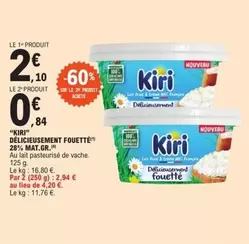 Kiri - "kiri" Délicieuse offre à 2,1€ sur E.Leclerc