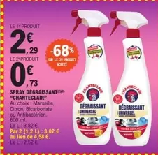 Chanteclair - Spray Dégraissant offre à 2,29€ sur E.Leclerc