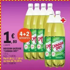 Boisson Gazeuse "canada Dry" offre à 1,8€ sur E.Leclerc