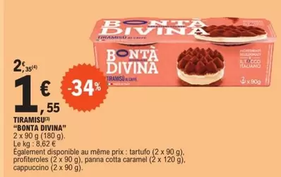 BRA - Tiramisu offre à 1,55€ sur E.Leclerc