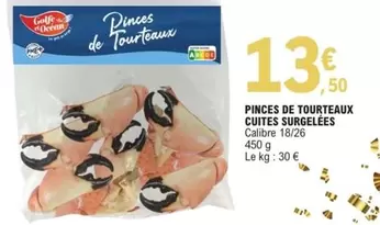 Pinces De Tourteaux Cuites Surgelées offre à 13,5€ sur E.Leclerc