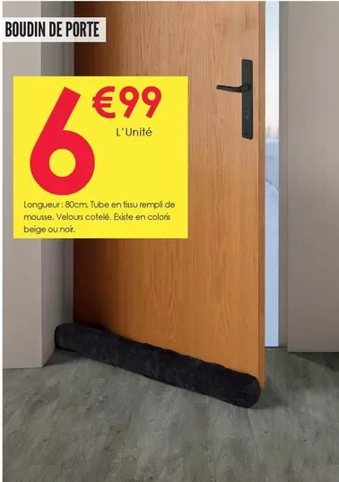 Boudin De Porte offre à 6,99€ sur Décor Discount