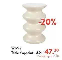 Table D'appoint offre à 47,2€ sur Casa