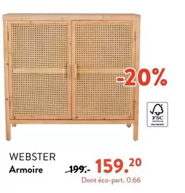 Armoire offre à 159,2€ sur Casa