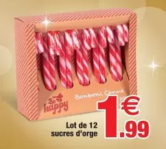 Lot De 12 Sucres D'orge offre à 1,99€ sur Bazarland