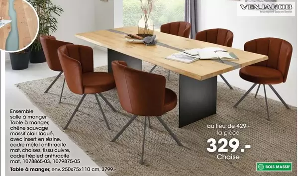 Chaise offre à 329€ sur Möbel Martin