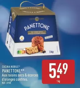 Cucina Nobile - Panettone  offre à 5,49€ sur Aldi