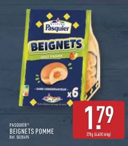 Pasquier - Beignets Pomme offre à 1,79€ sur Aldi