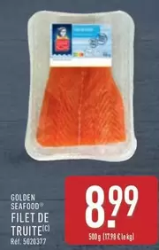 Golden Seafood - Filet De Truite offre à 8,99€ sur Aldi